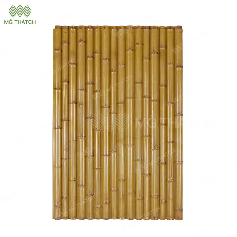Lifelike Artificial Bamboo Panels – Perfect for Landscaping and Interior Design