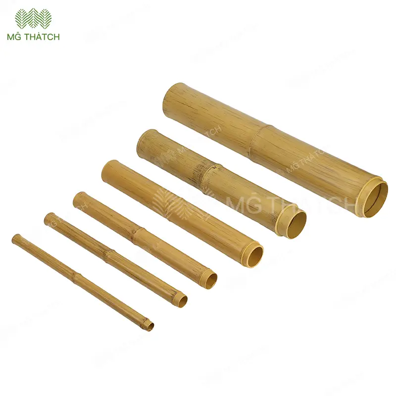 Durable Synthetic Bamboo Pole for Construction and Decoration