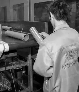 Artificial bamboo pole production process-MGTHATCH