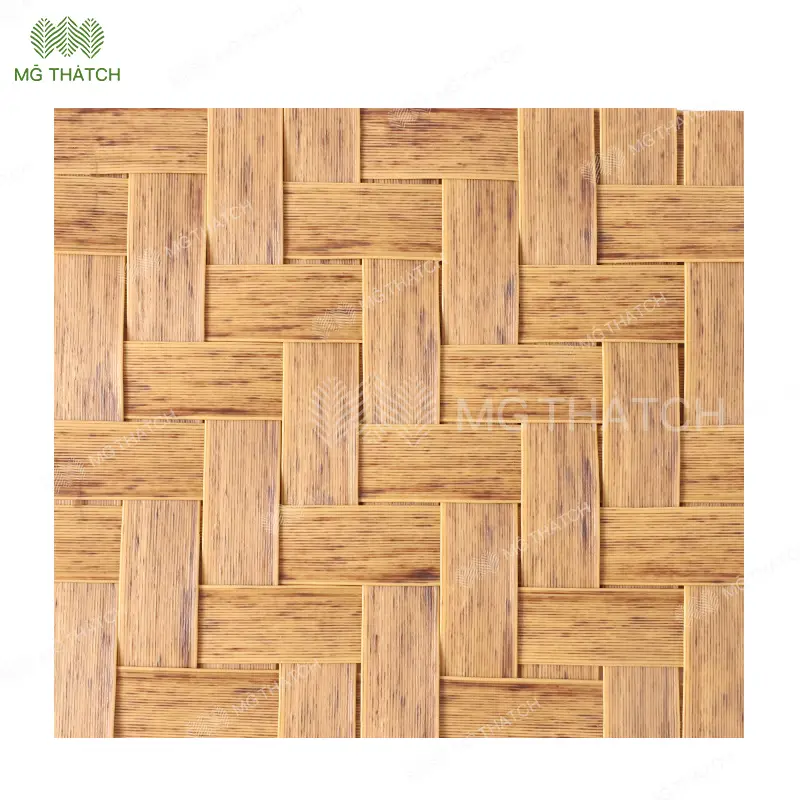 bamboo woven mat decorative panel for interior