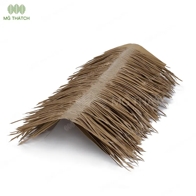 Lifelike Artificial Thatch for Roof Ridge – Waterproof Material