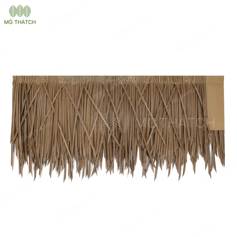 Waterproof Artificial Thatch Shingles for Roof Decoration