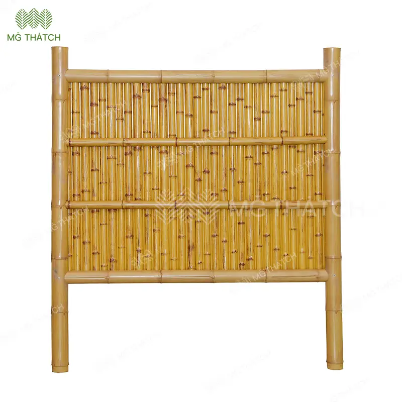 artificial bamboo fence for outdoor landscaping