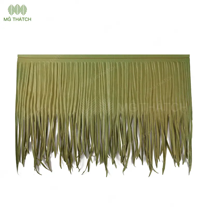 Eco-Friendly Synthetic Palm Thatch Roofing Material