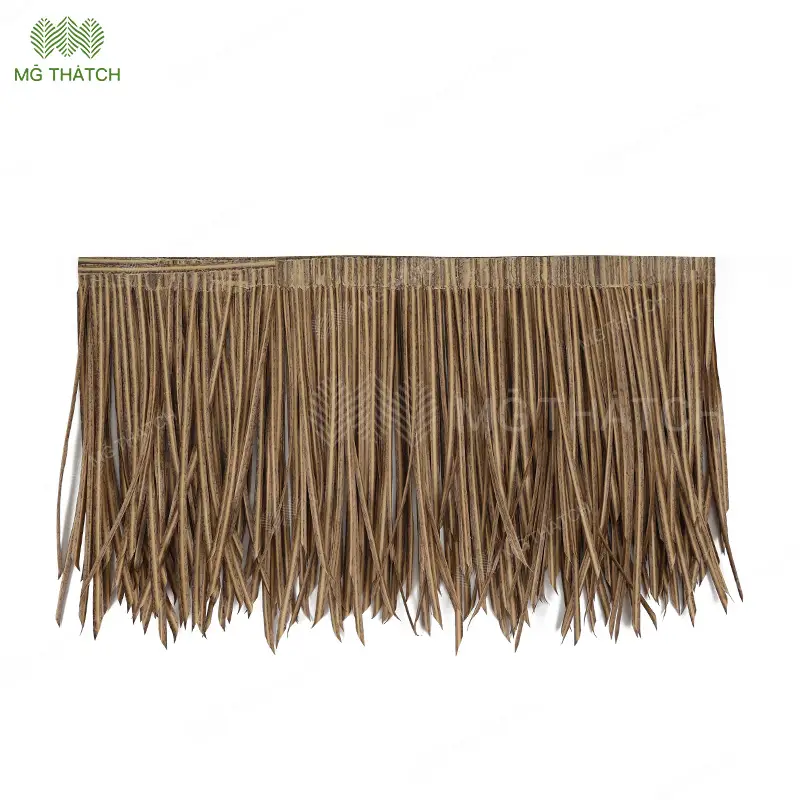 Lifelike Synthetic Palapa Thatch Roofing – Decorative Material for Vacation Homes