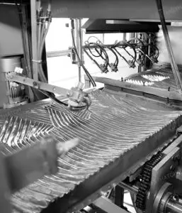 Synthetic palm leaf blister process-MGTHATCH