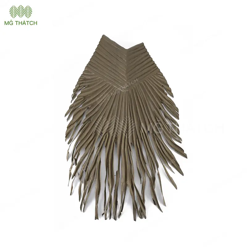 Durable Synthetic Hip Thatch for Roofing Applications