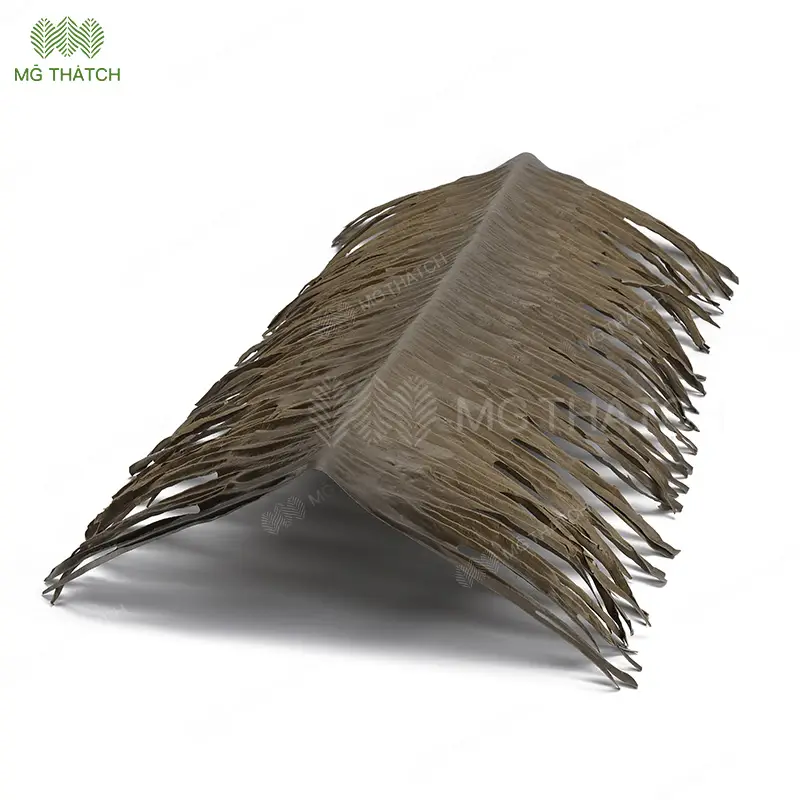 Synthetic Roof Ridge Thatch – Water-Resistant Roofing Material