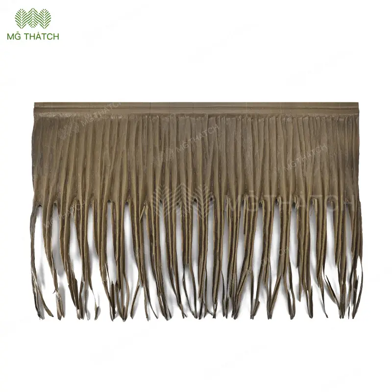 Durable Synthetic Palm Thatch for Roof Renovation Projects
