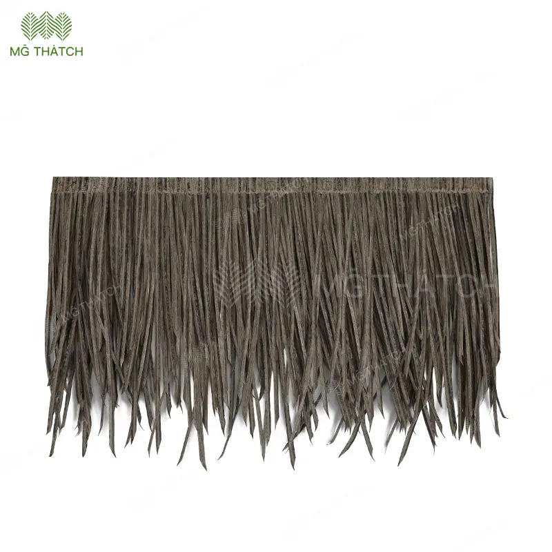 Durable Synthetic Thatch – Decorative Roofing Material for Theme Hotels